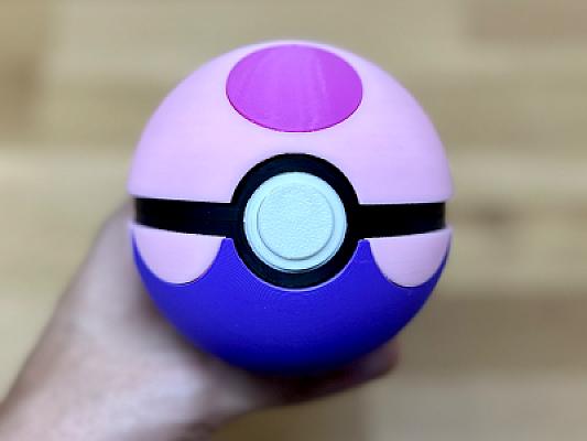 Dream Ball - Pokemon - Pokeball Functional - MULTIPART - NO AMS