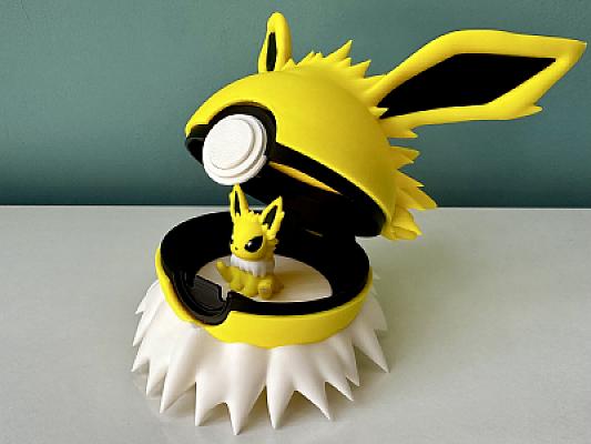 Jolteon Ball - Pokemon - Pokeball Functional