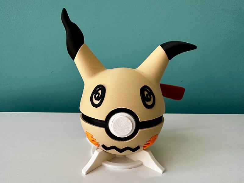 Mimikyu Ball - Pokemon - Pokeball Functional