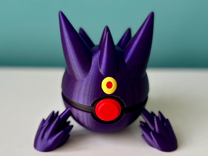Mega Gengar Ball - Pokemon - Pokeball Functional