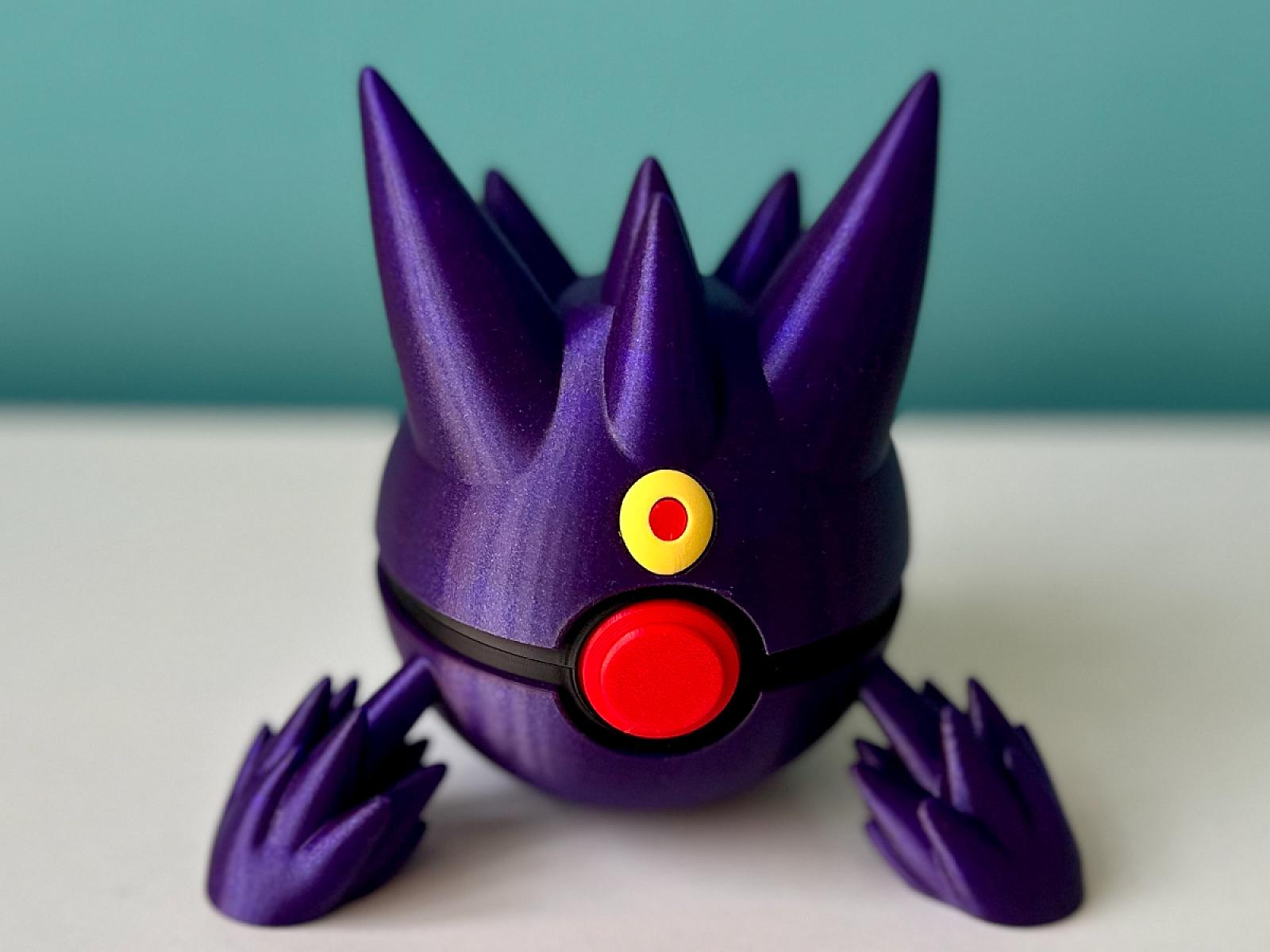 Mega Gengar Ball - Pokemon - Pokeball Functional