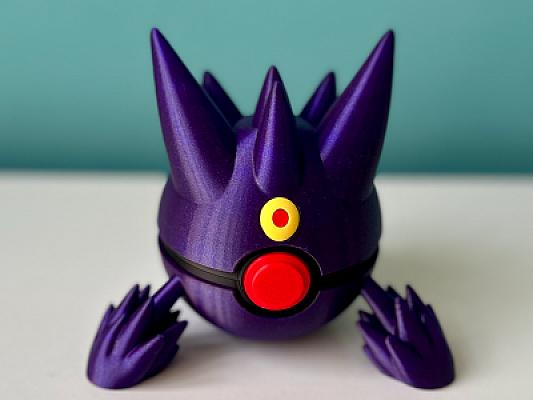 Mega Gengar Ball - Pokemon - Pokeball Functional