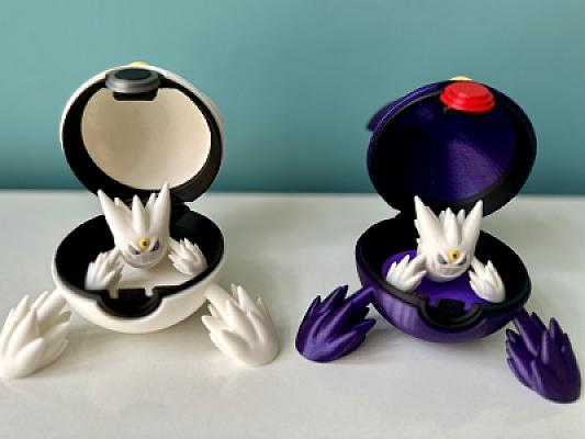 Mega Gengar Ball - Pokemon - Pokeball Functional