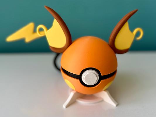 Raichu Ball - Pokemon - Pokeball Functional