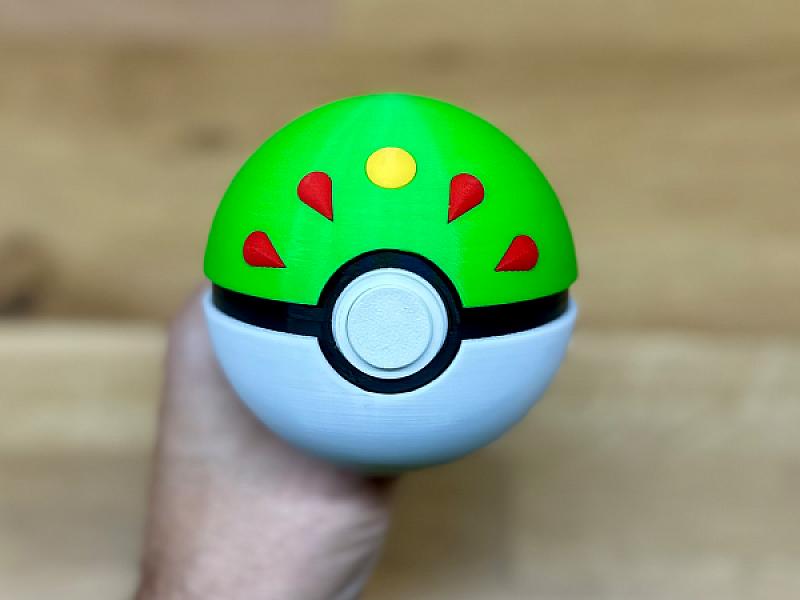 Friend Ball - Pokemon - Pokeball Functional - MULTIPART - NO AMS