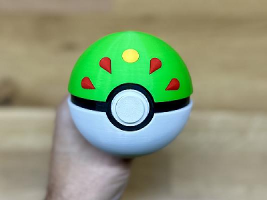 Friend Ball - Pokemon - Pokeball Functional - MULTIPART - NO AMS