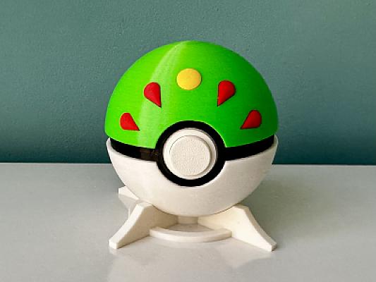 Friend Ball - Pokemon - Pokeball Functional - MULTIPART - NO AMS