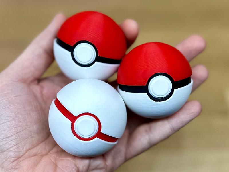 Mini Pokeball - Pokemon - Fully Functional - MULTIPART - NO AMS