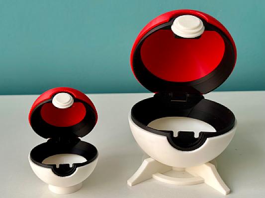 Mini Pokeball - Pokemon - Fully Functional - MULTIPART - NO AMS