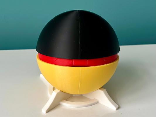 Team Magma Ball - Pokemon - Pokeball Functional - MULTIPART - NO AMS VERSION