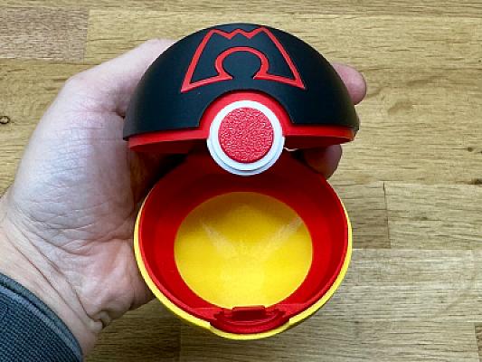 Team Magma Ball - Pokemon - Pokeball Functional - MULTIPART - NO AMS VERSION