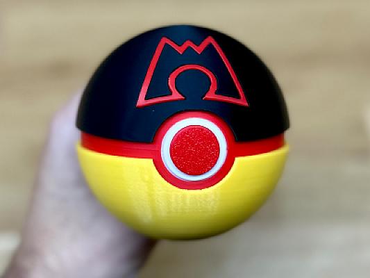 Team Magma Ball - Pokemon - Pokeball Functional - MULTIPART - NO AMS VERSION