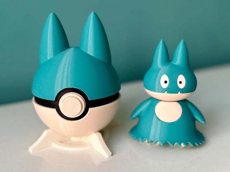 Munchlax Ball - Pokemon - Pokeball Functional