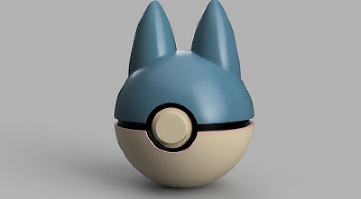 Munchlax Ball - Pokemon - Pokeball Functional