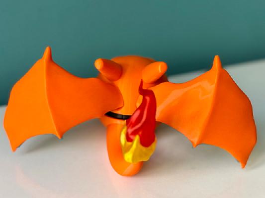 Charizard Ball - Pokemon - Pokeball Functional - MULTIPART - NO AMS VERSION
