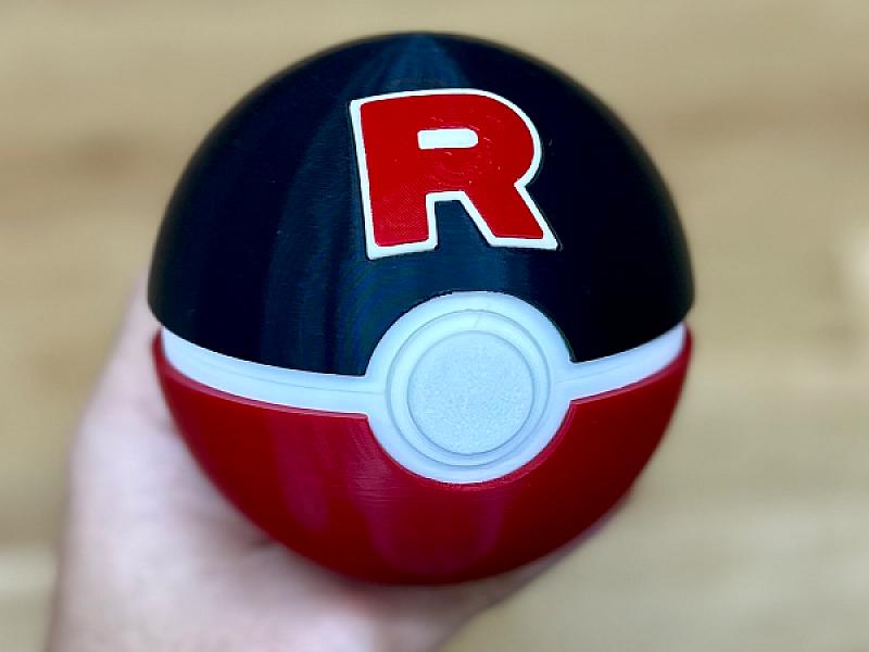 Team Rocket Ball - Pokemon - Pokeball Functional