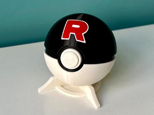 Team Rocket Ball - Pokemon - Pokeball Functional