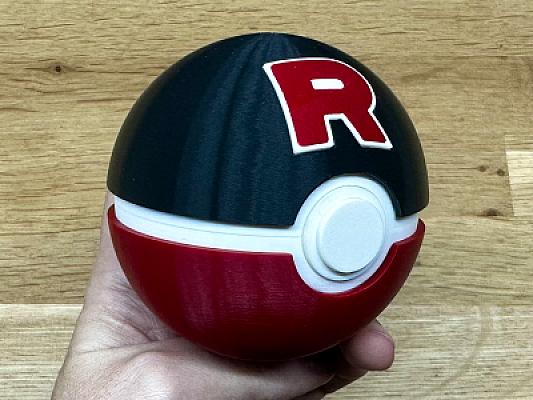 Team Rocket Ball - Pokemon - Pokeball Functional