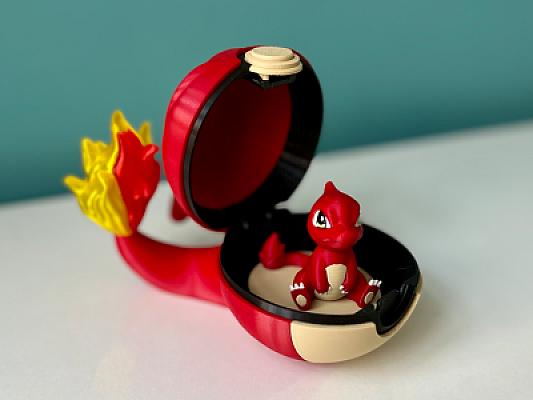 Charmeleon Ball - Pokemon - Pokeball Functional