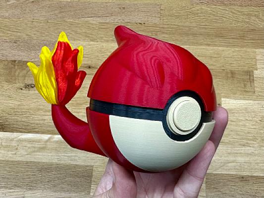 Charmeleon Ball - Pokemon - Pokeball Functional