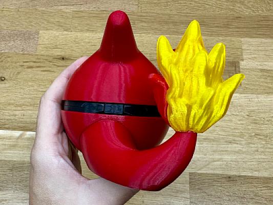 Charmeleon Ball - Pokemon - Pokeball Functional