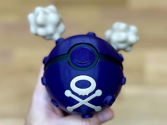 Koffing Ball - Pokemon - Pokeball Functional