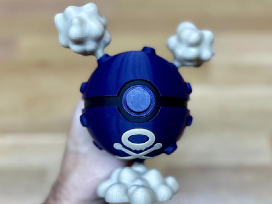 Koffing Ball - Pokemon - Pokeball Functional