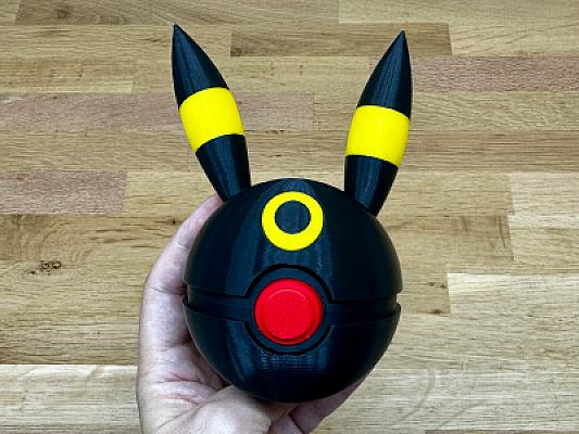 Umbreon Ball - Pokemon - Pokeball Functional - MULTIPART - NO AMS VERSION