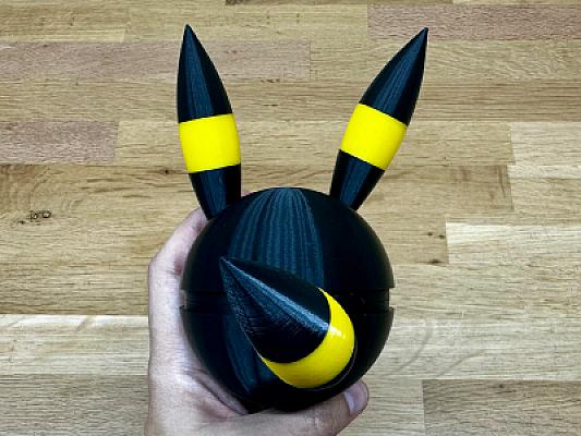 Umbreon Ball - Pokemon - Pokeball Functional - MULTIPART - NO AMS VERSION