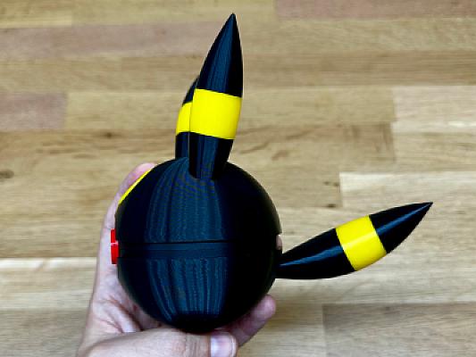 Umbreon Ball - Pokemon - Pokeball Functional - MULTIPART - NO AMS VERSION