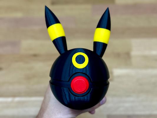 Umbreon Ball - Pokemon - Pokeball Functional - MULTIPART - NO AMS VERSION