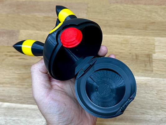 Umbreon Ball - Pokemon - Pokeball Functional - MULTIPART - NO AMS VERSION