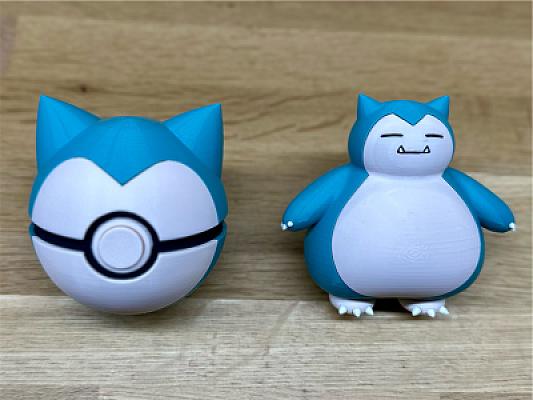 Snorlax Ball - Pokemon - Pokeball Functional