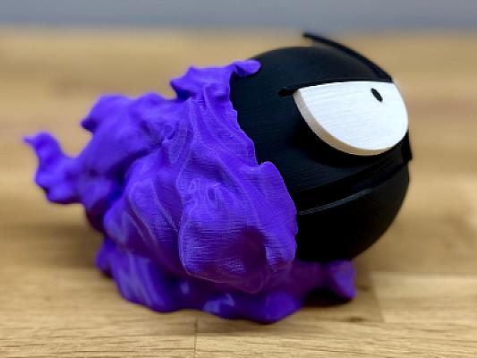 Gastly Ball - Pokemon - Pokeball Functional