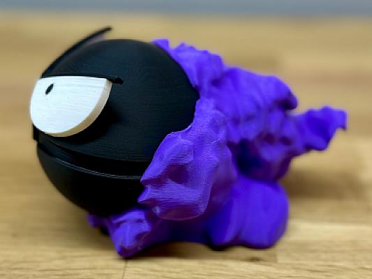 Gastly Ball - Pokemon - Pokeball Functional