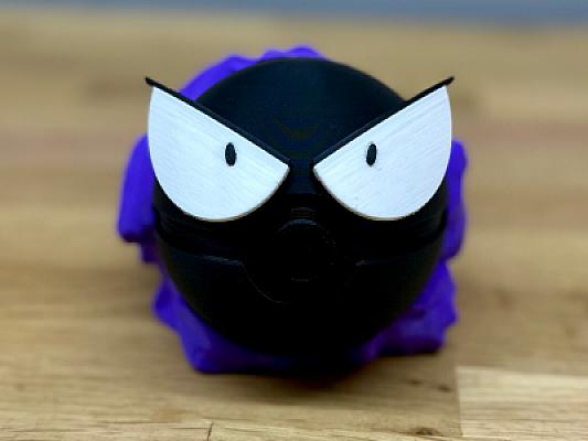 Gastly Ball - Pokemon - Pokeball Functional