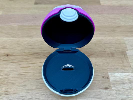 Pokeball Ring Box