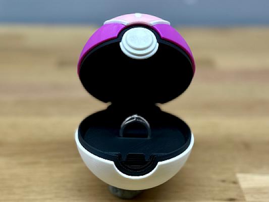 Pokeball Ring Box