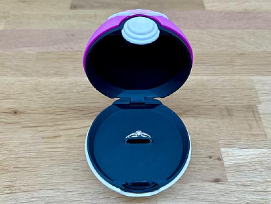 Pokeball Ring Box