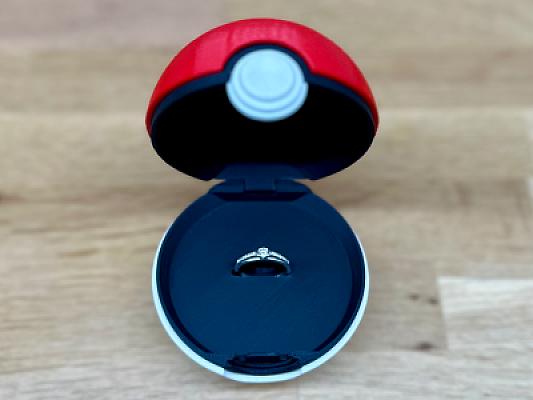 Pokeball Ring Box