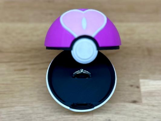 Pokeball Ring Box
