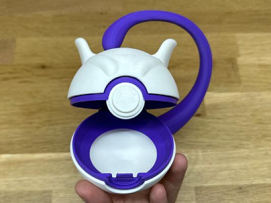 Mewtwo Ball - Pokemon - Pokeball Functional