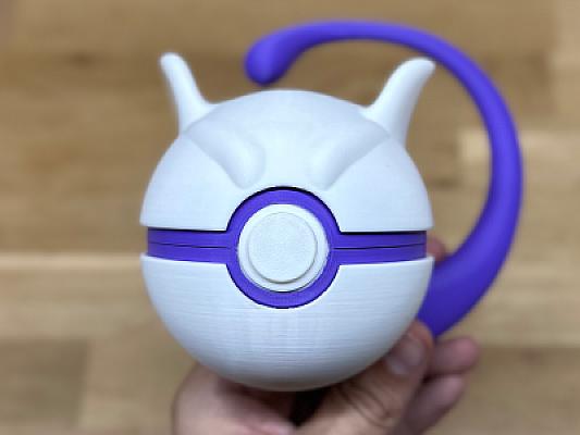 Mewtwo Ball - Pokemon - Pokeball Functional