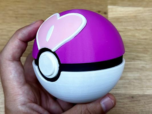 Love Ball - Pokemon - Fully Functional