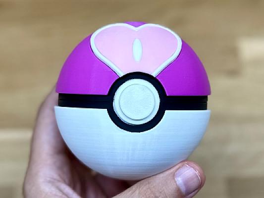 Love Ball - Pokemon - Fully Functional