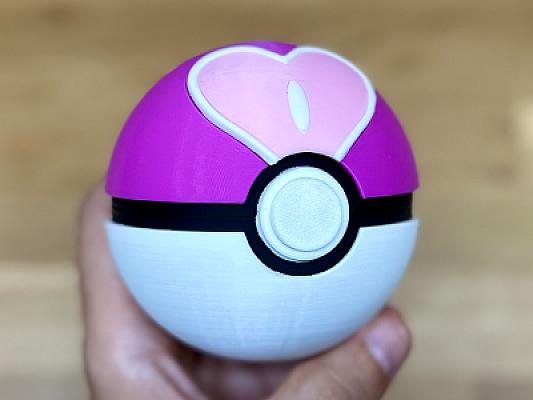 Love Ball - Pokemon - Fully Functional
