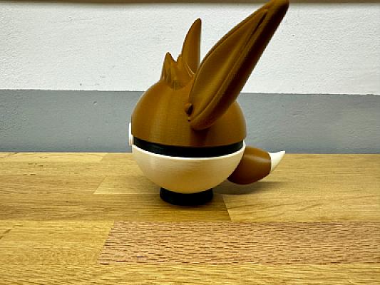 Eevee Ball - Pokemon - Pokeball Functional