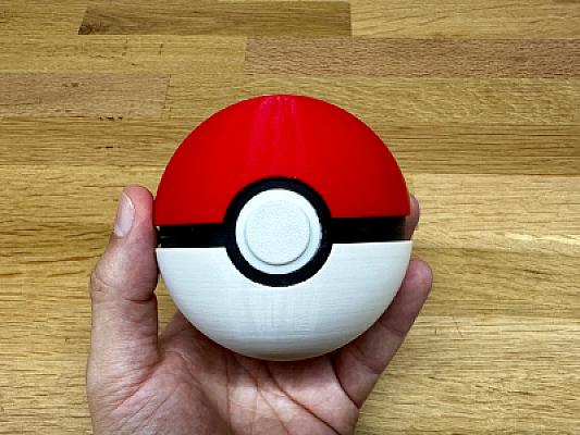 Pokeball Nintendo Switch Cartridge Holder