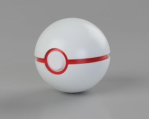Premier Ball - Pokeball - Functional