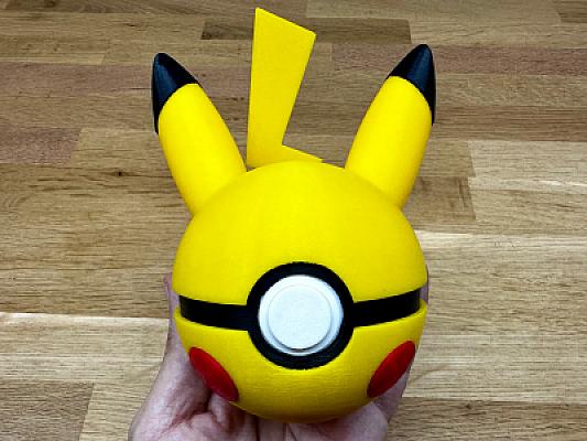 Pikachu Ball - Pokeball Functional